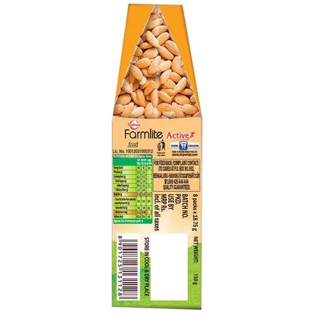 Sunfeast Farmlite Oats and Almonds, 150 g (Pack of 2)-2.webp